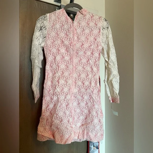 Vintage white dress lace - Picture 2 of 16